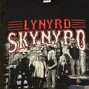 Lynyrd Skynyrd 2016 tour Black Graphic T-Shirt